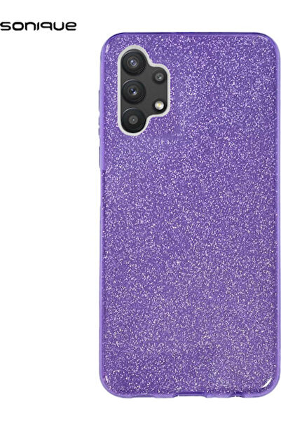 Other Σονίκ Λαμπερή Πίσω Θήκη Σιλικόνης Μωβ (Galaxy A32 4G)