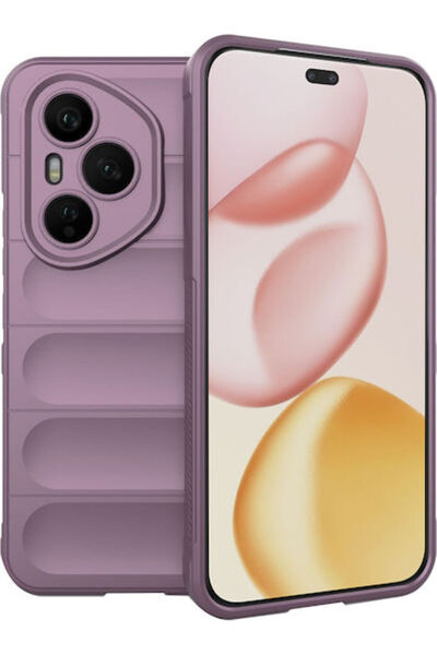 Techsuit Μαγική Πίσω Θήκη Σιλικόνης Μωβ (Honor 400 Pro)