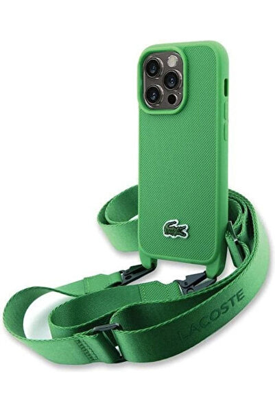 Lacoste Εμβληματική Θήκη Πλάτης Petit Pique Crossbody Πλαστική με Λουράκι Πρά...