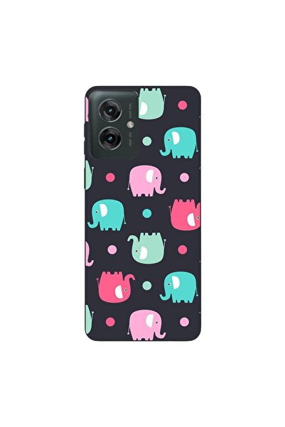 OEM Case compatible with Motorola Moto G55 Silicone Gel Tpu Elephant Pattern ...