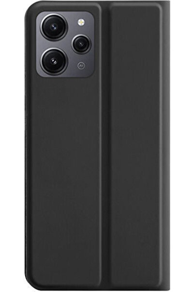 Vivid Θήκη Συνθετικό Δέρμα Μαύρο (Redmi 12 4G / Redmi 12 5G) Κωδικός: VIBOOK3...