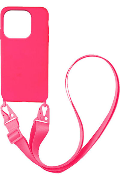 Other Sonique CarryHang Υγρή Θήκη Πλάτης Σιλικόνης 0.5mm με Λουράκι Φούξια (R...