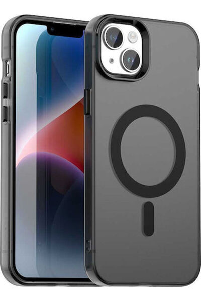 Techsuit Πίσω Κάλυμμα Πλαστικό / Σιλικόνης Μαύρο (iPhone 13)