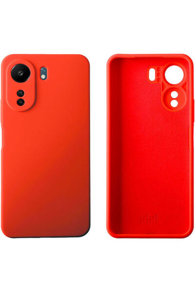 Other Idol 1991 Velvet Elite Κόκκινη Θήκη Πλάτης Σιλικόνης για Redmi 13C 4G /...