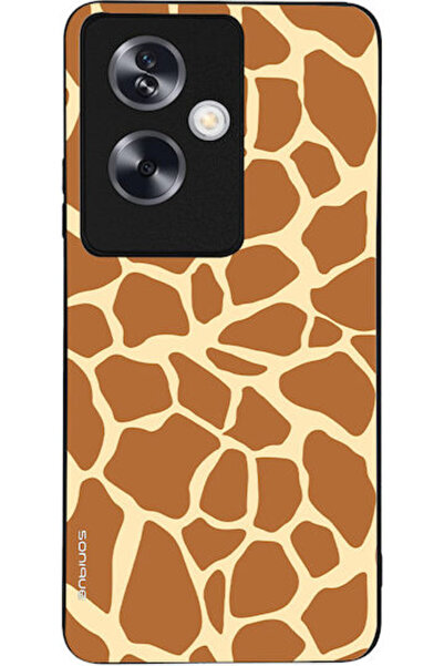 Other Σειρά Sonique Animal Print Θήκη Κινητού Τηλεφώνου Oppo A79 5G Καμηλοπάρ...