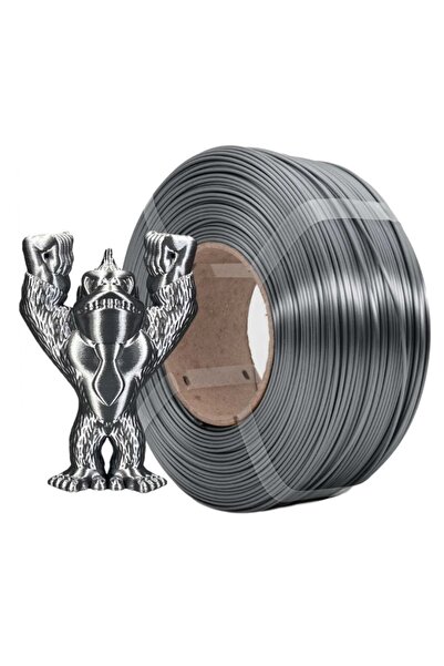 AZUREFILM Filament PLA Refill Silk Gri Grafit 1.75 mm 1 kg