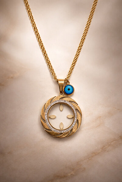 Bozhi Steel Necklace Gold Stylish Gift