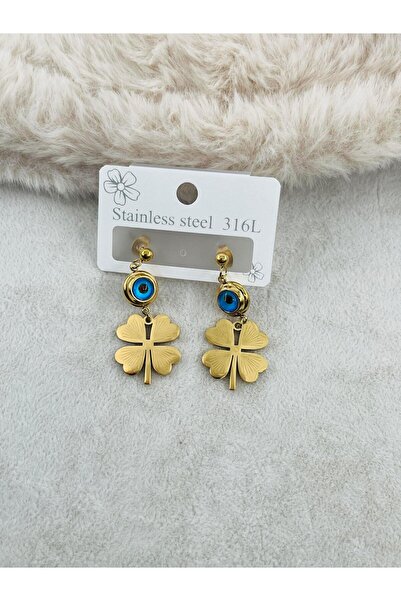 Bozhi Earrings Steel Silver Sparkling Style