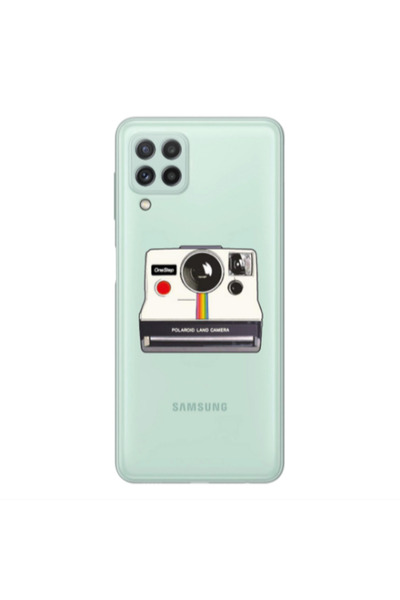 Other Samsung M32 Polaroid land camera Transparent Silicone TPU Θήκη