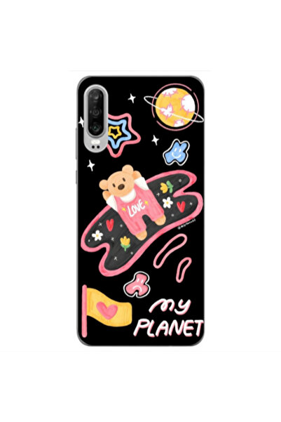 Other Huawei P30 My planet Transparent Silicone TPU Θήκη