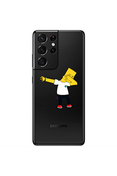 Other Samsung S21 Ultra Simpsons2 Transparent Silicone TPU Θήκη