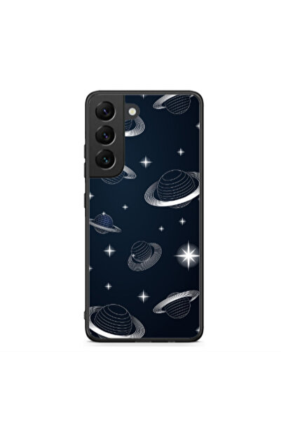 Other Samsung S22 Plus Bright Stars Black Glossy Θήκη