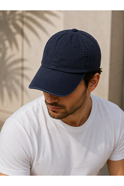 Selince Hayaller Washable unisex navy blue sports cap