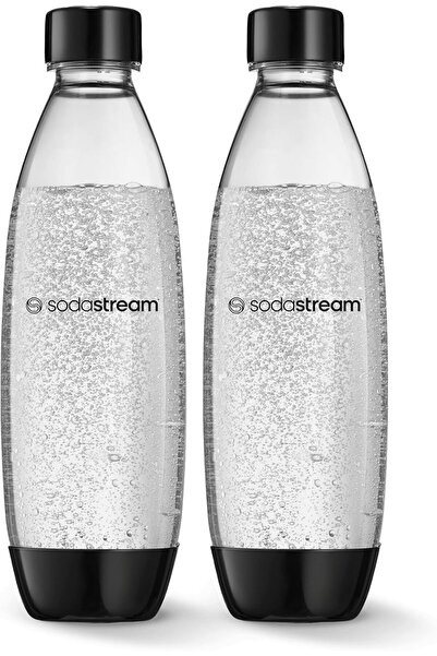 sodastream Pachet dublu de sticle de apă carbonatată de 1 litru, pentru apara...