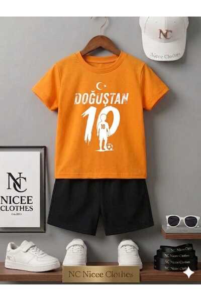 NC Nicee Clothes TRIUNGRĂ ȘI PANTALONI SCURȚI DE VARĂ PENTRU COPII UNISEX (IM...