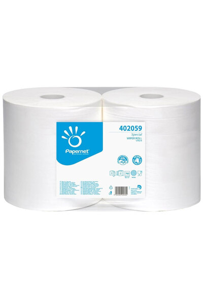 Papernet Prosop de hârtie industrial, 2 straturi, 232M, 2 pachete/set