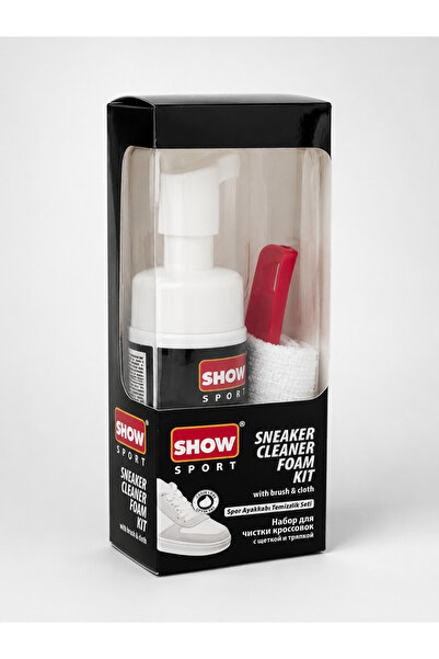 Ayhan Kundura Shoe Cleaner Foam Brush Cloth