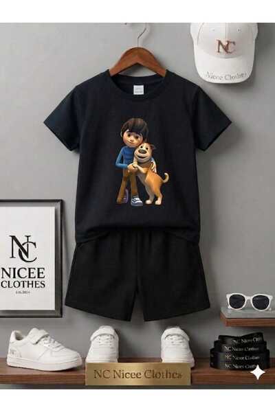 NC Nicee Clothes ΚΑΛΟΚΑΙΡΙΝΟ ΠΑΙΔΙΚΟ ΣΕΤ ΜΠΛΟΥΖΑΚΙ-ΣΟΡΤΣ UNISEX (2 ΤΕΜΑΧΙΑ ΑΠ...