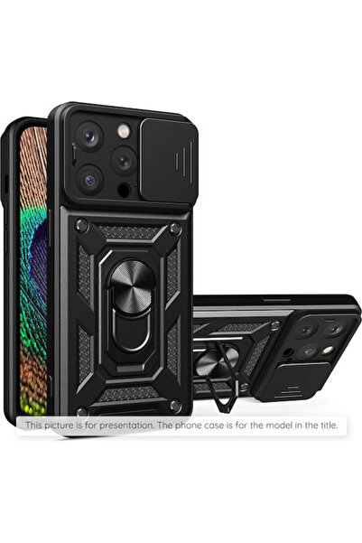 Techsuit Σειρά Camshield Πίσω Κάλυμμα Σιλικόνης Μαύρο (Honor 400 - Techsuit)