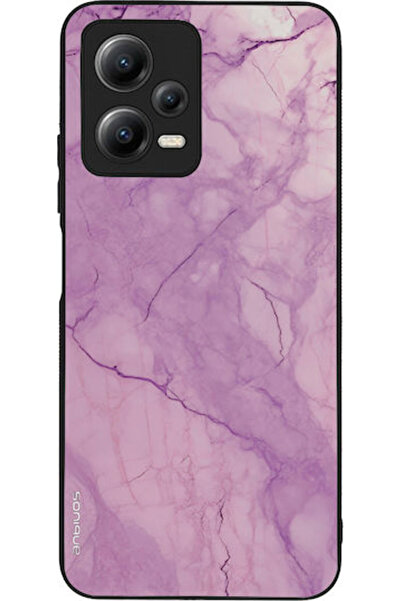 Other Θήκη Σειράς Sonique Marble για Xiaomi Redmi Note 12 5G Poco X5 5G Μωβ