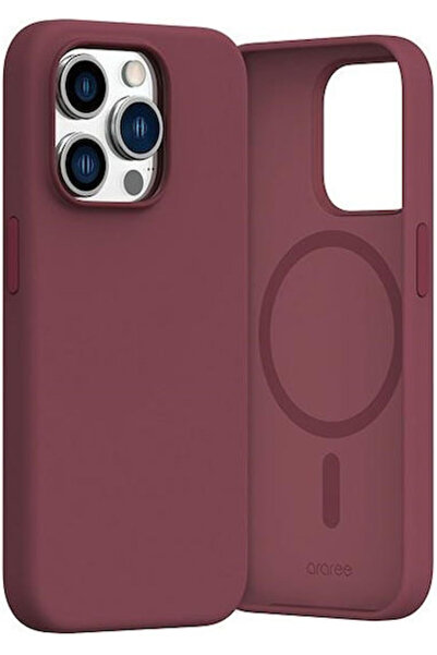 Araree Typoskin M Πίσω Θήκη Σιλικόνης Κόκκινη (iPhone 15 Pro) Κωδικός: AR20-0...