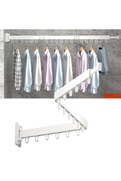 TAPIT Clothes Drying Rack Wall Mounted, Laundry Drying Rack Collapsible, Tri-...