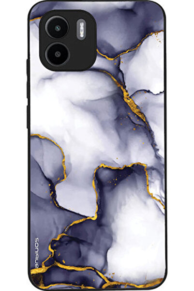 Other Θήκη Σειράς Sonique Marble για Xiaomi Redmi A1 Redmi A2 Μωβ Γκρι