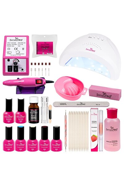 SensoPRO Milano Kit de ojă semipermanentă Glamorous PRO