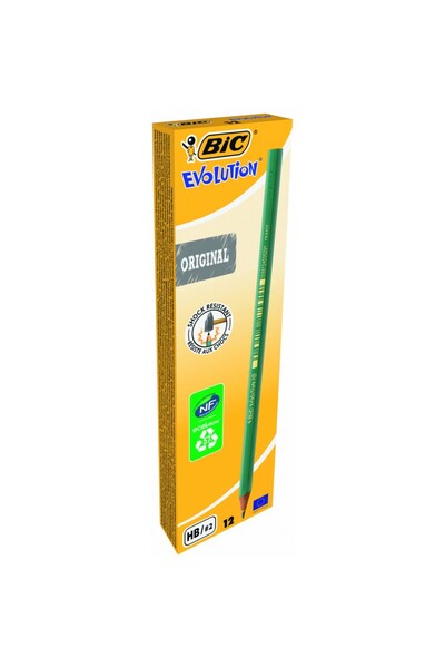 Bic Creion HB fără radieră Evolution 650, cutie cu 12 bucăți