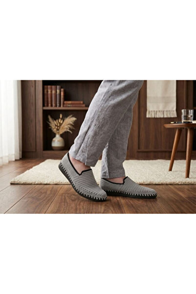 Handmade Premium Crochet Espadrilles for Men – Summer Comfort and Style, blac...