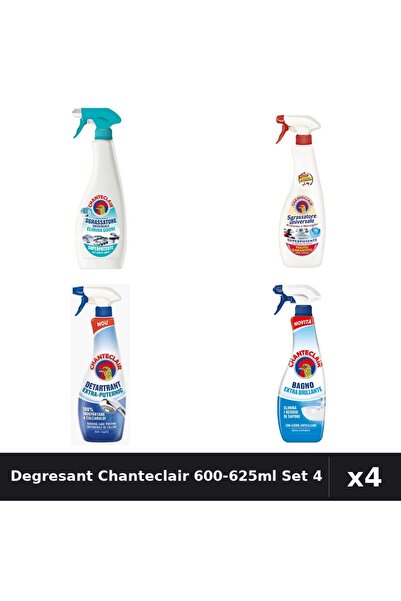 Chanteclair Set 4 Degresant Universal 600-625ml - Anti-Miros, Marsilia, Extra...