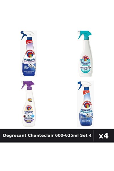 Chanteclair Set 4 Degresant Universal 600-625ml - Anti-Miros, Lavanda, Extra ...