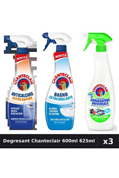 Chanteclair Set 3 Degresant Universal 600ml 625ml - Extra Rapid, Stralucire, ...