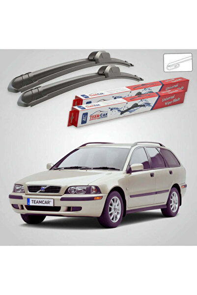 TEAMCAR Ștergătoare de parbriz Volvo V40 I VW 2000-2004 |   Set frontal plat ...