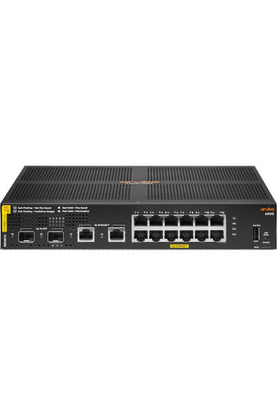 HP Aruba 6000 Διαχειριζόμενος Διακόπτης L3 PoE+ με 12 Θύρες Ethernet Gigabit ...