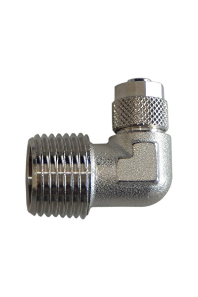 Beta Shoes Ρακόρ Μεταλλικό Γωνία 1/2″ αρσ. – 6×8 σωλ. Βιδωτό [κωδ.679]