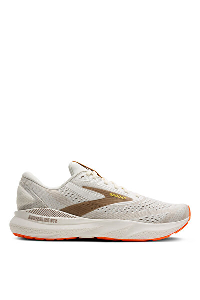 Brooks 1104371D104 Adrenaline GTS 24 Beyaz - Turuncu Erkek Koşu Ayakkabısı