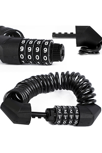Gearox Bike Cable Lock cu combinație 1.2m