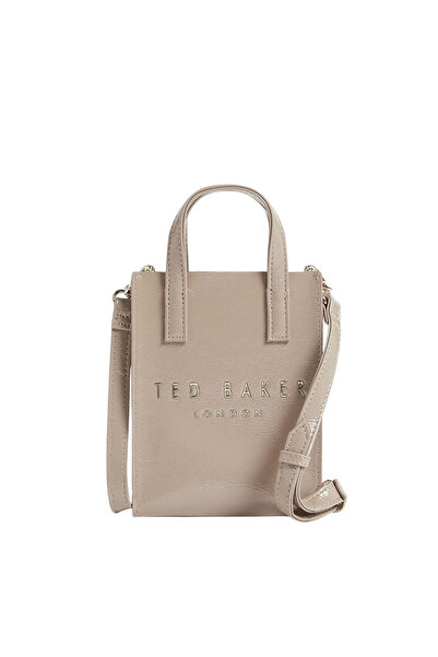 Ted Baker Γυναικείa Crinkll Crinkle Mini Τσάντα Μπεζ 284045-stone