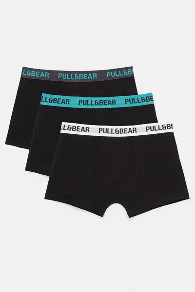 Pull & Bear 3'lü boxer paketi