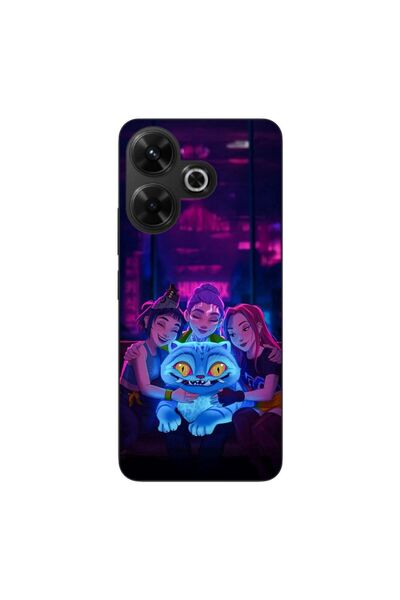 OEM Husa compatibila cu Xiaomi Redmi 13 4G Silicon Gel Tpu Model KPop Demon H...