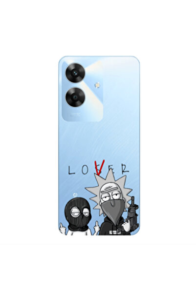 Other Realme Note 60 Rick Loser Transparent Silicone TPU Θήκη