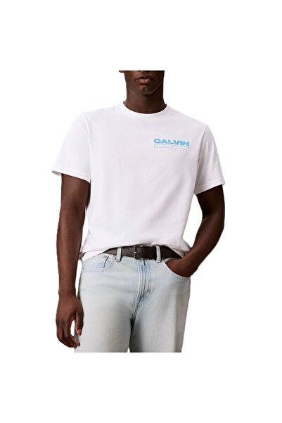 Calvin Klein Tricou SS 20S CALVIN DISC STACK GRAPHIC