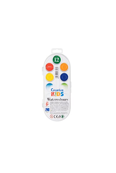 Creative Kids Acuarele 28 mm ICO 12/set