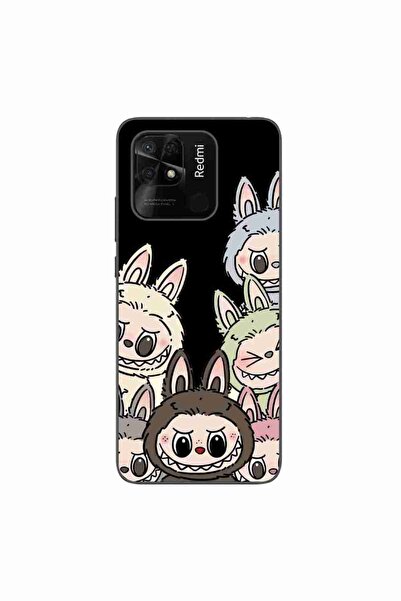 OEM Husa compatibila cu Xiaomi Redmi 10C Silicon Gel Tpu Model Labubu Pattern...