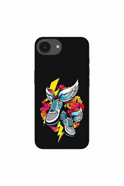 OEM Case compatible with Apple iPhone 16e Silicone Gel Tpu Fashion Sneakers P...