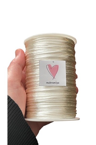 Makromİps 2 mm Thick Floch Cord 1 Spool (100 Yrd) Rat Tail Jewelry Bracelet E...