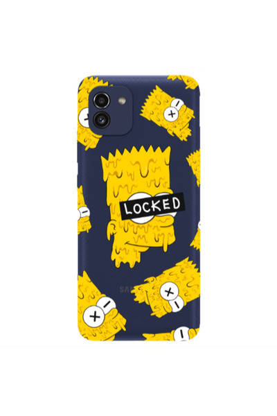 Other Samsung A03 Bart Simpson Transparent Silicone TPU Θήκη