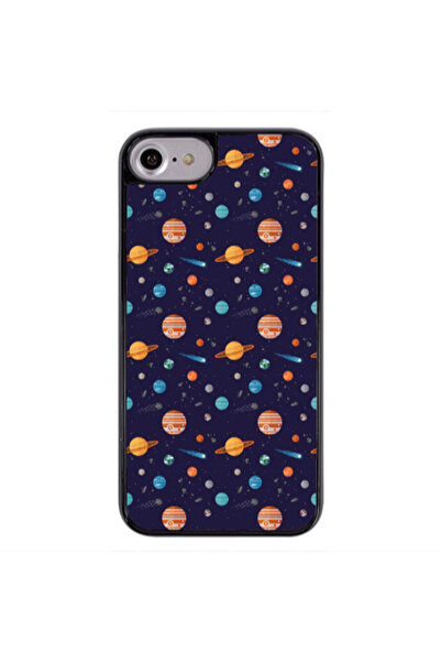 Other Apple iPhone 7 Planets Black Glossy Θήκη