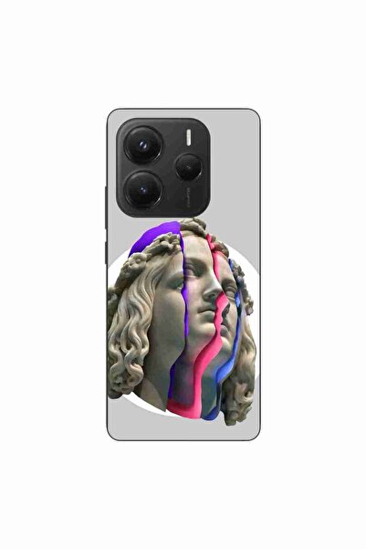 OEM Θήκη συμβατή με Xiaomi Redmi Note 14 5G Σιλικόνης TPU με σχέδιο Νέον Ερείπια